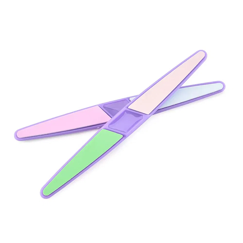 4 Sided Baby Care Nail Art Buffer Sunshine Manicure and Pedicure Tools Plastic Nails File Polishing