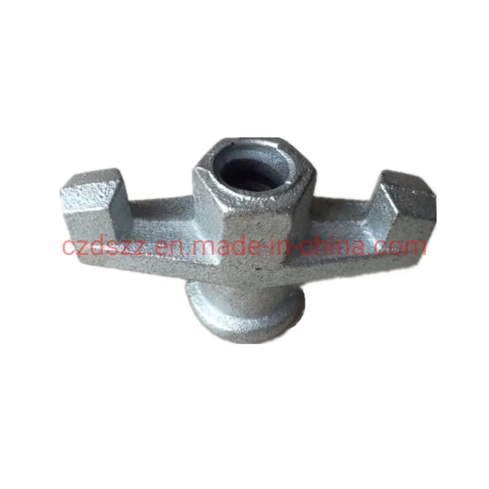 Ductile Iron Formwork Concrete Wing Nuts Plate Anchor Nut