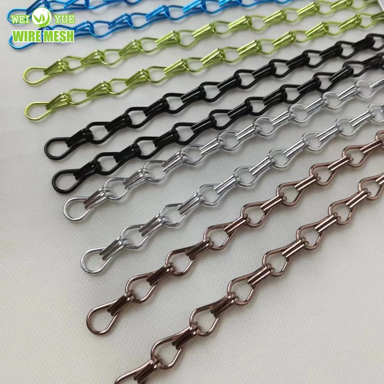 Good Selling 304 Stainless Steel Chainmail Ring Sheets Wire Fabrics Mesh Curtain Decorative Mesh