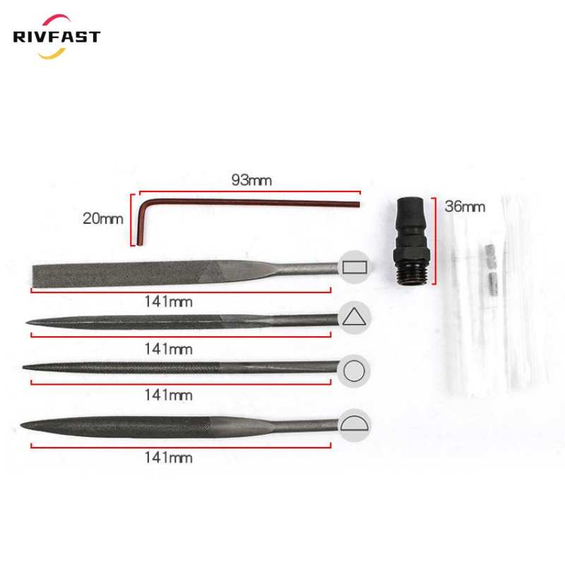 Пневматический напильник-пила Rivfast QC305, 8000 об/мин