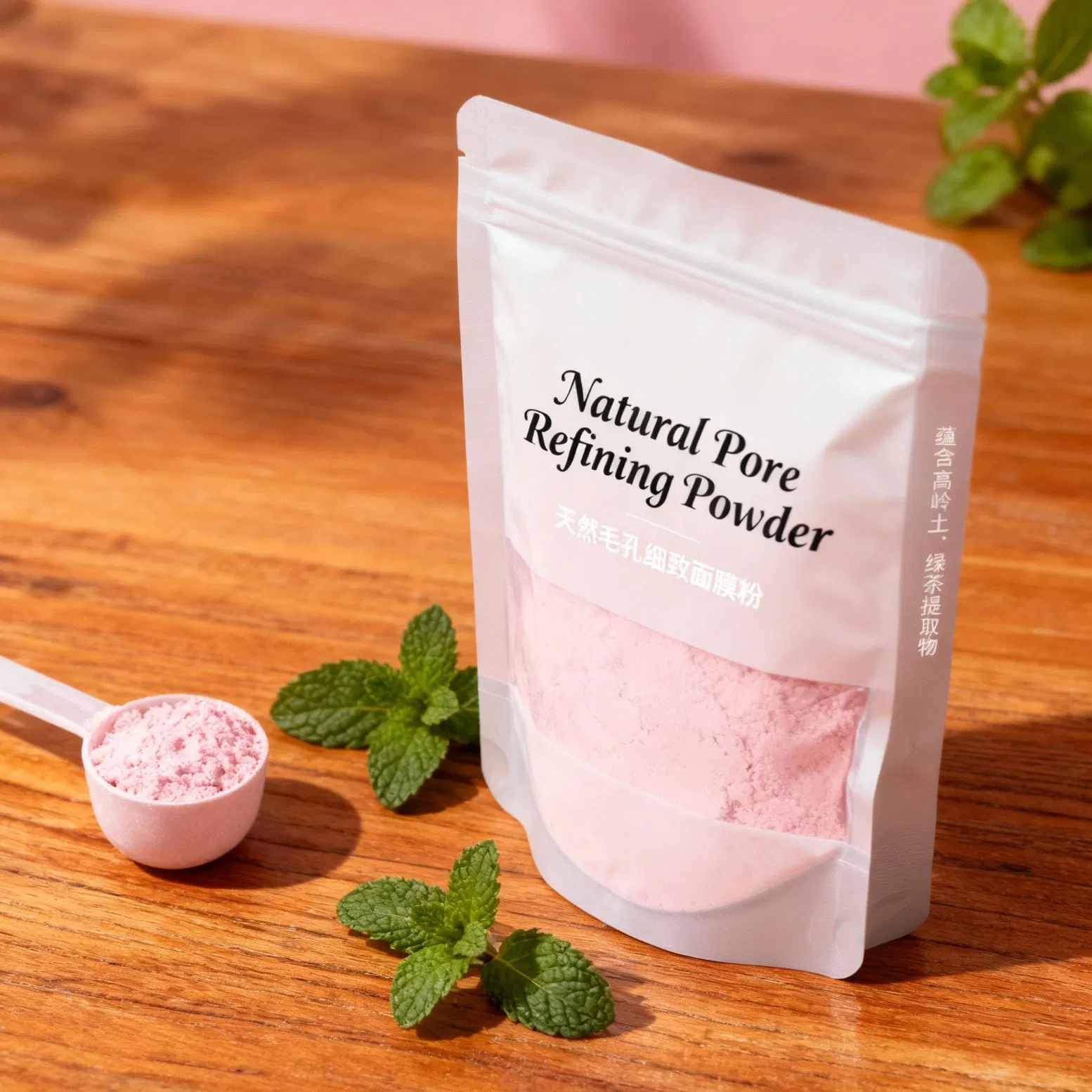 Organic Skin-Lightening Camellia Sinensis Leaf Extract and Xanthan Gum Face Mask for Hyperpigmentation and Clarity