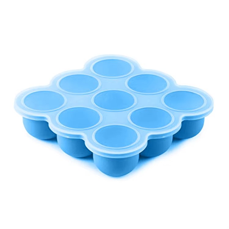 Pop Leakproof Multi Compartment Container Stackable Clamshell Baby Silicon Storage Food Container