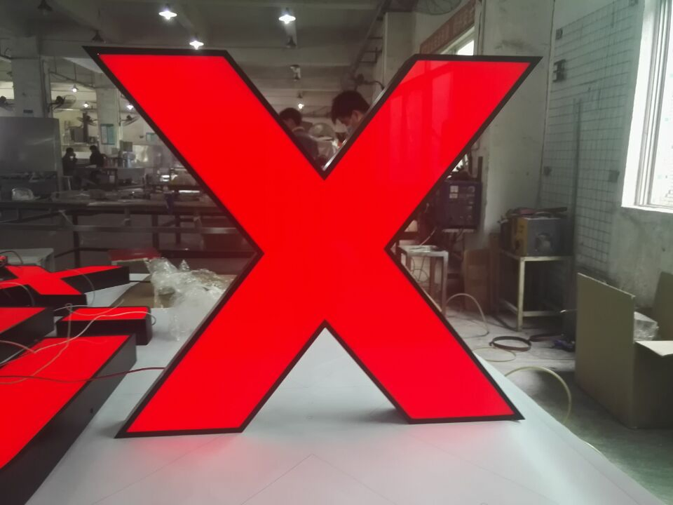 Creative LED Light up Channel Letters Outdoor LED Display