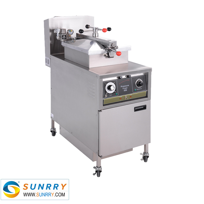 Kfc Fast Food Equipment Electric High-Pressure Deep Fryer Machine
