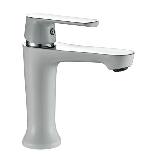 Wall Mounted Bathtub Faucet with Push Button Divertor and Long Spout Suitable for Russian and MID-Asian Markets