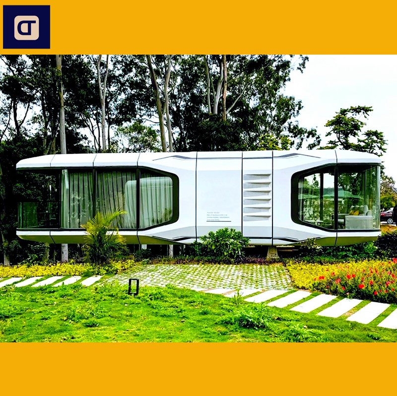 Tiny House on Wheels Trailer Prefab Modular Homes Prefabricated Trailers for Tiny House