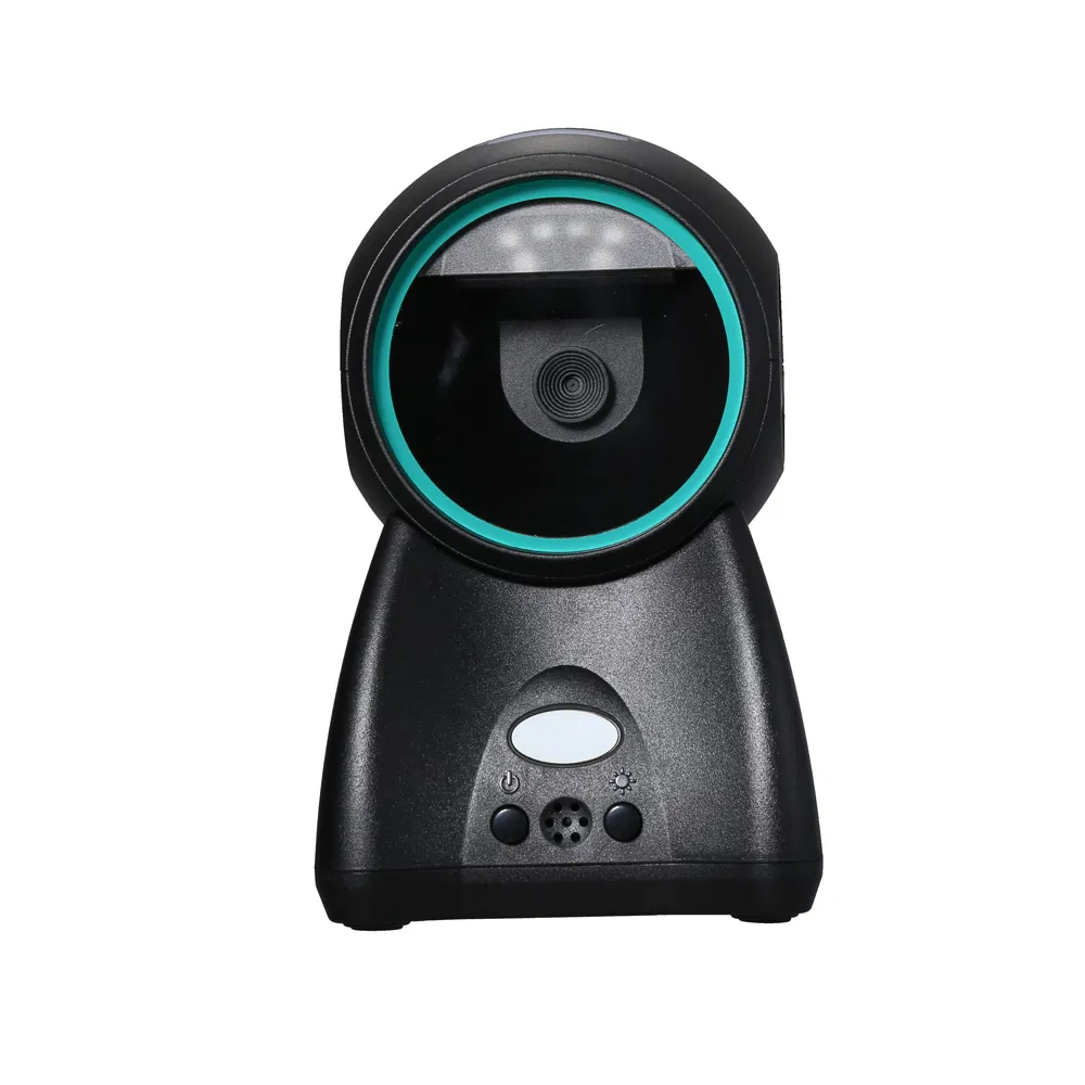 Fast Scanning Speed Camera 1d 2D Desktop Directional Supermarket Laser Barcode Scanner