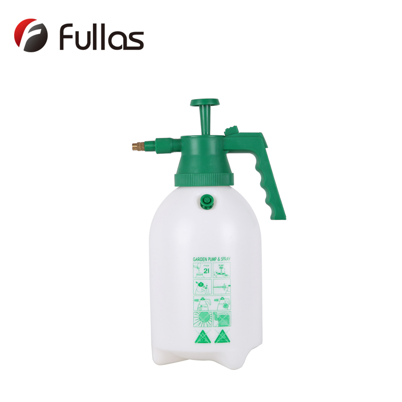 FLS-006 Custom 2L Plastic Garden Hand Pressure Handy Airless Mist Sprayer With Bottle