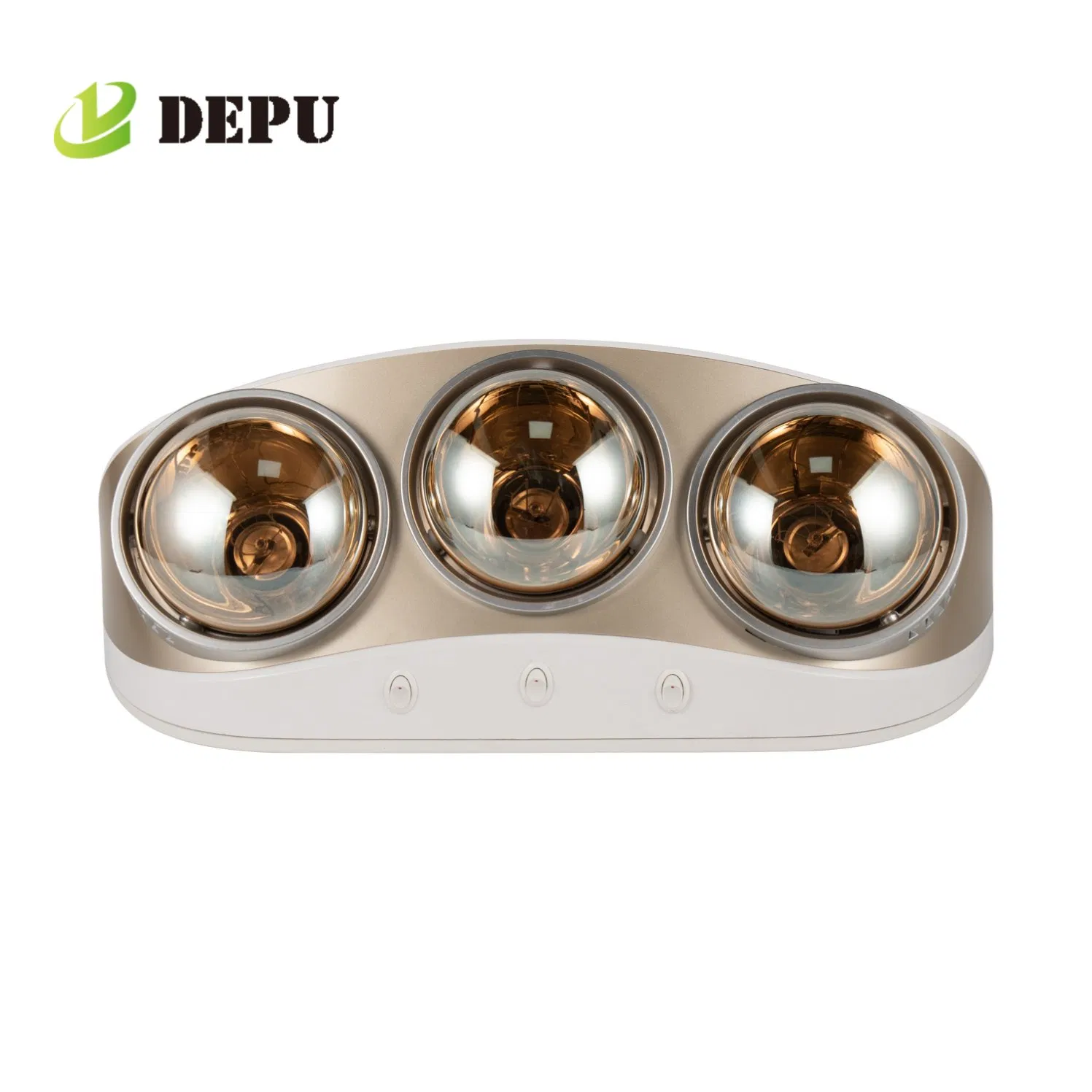 Stylish Design Three Bulb Powerful Fast Heating Electric Bathroom Heater