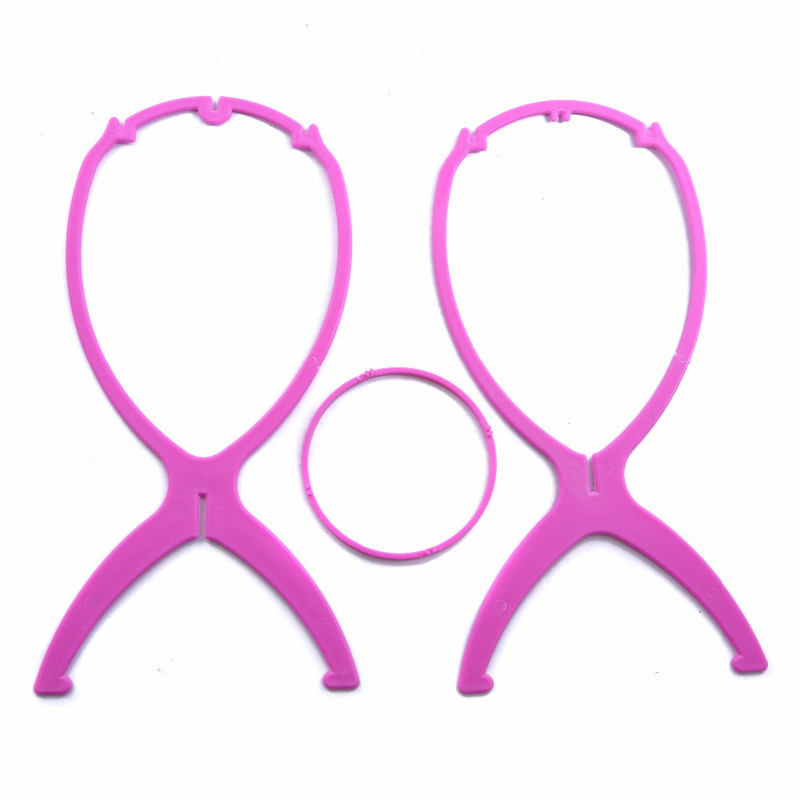 Портативная складная подставка для париков