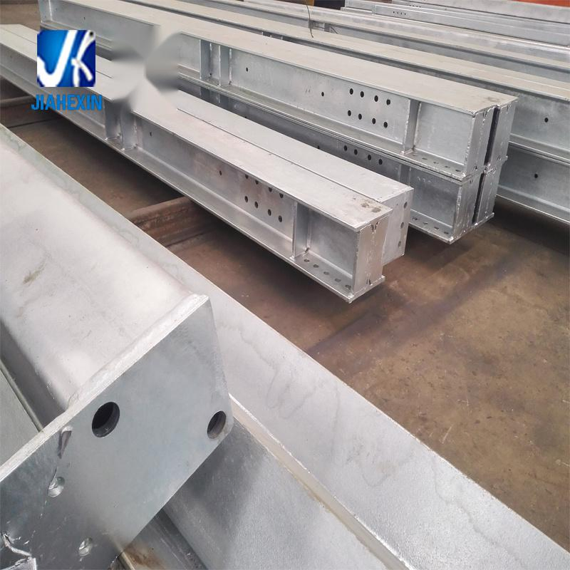 China Fabricator Manufacturer Premium Quality Truss Hot Dipped Galvanized Structural Steel Beam and Column with 600g Zinc