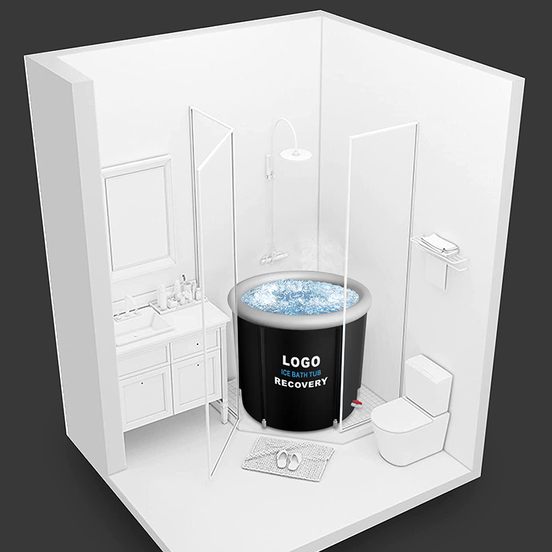 New Upgraded Ice Bath for Athlete Fitness Lovers Foldable Ice Bath Tub