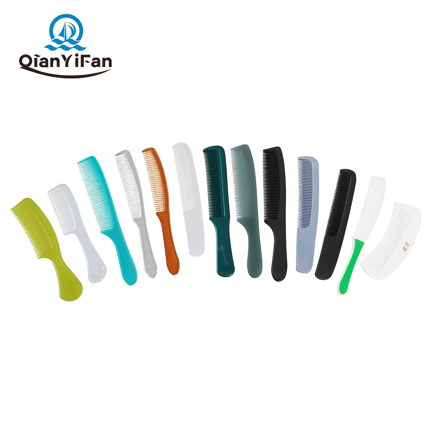 Disposable Comb Individually Packaged Long Handle Plastic Comb Suitable for Hotel SPA Airline Travel