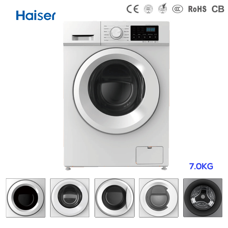 CE/CB Certified 10kg Front Loading Washer China Washing Machine Factory