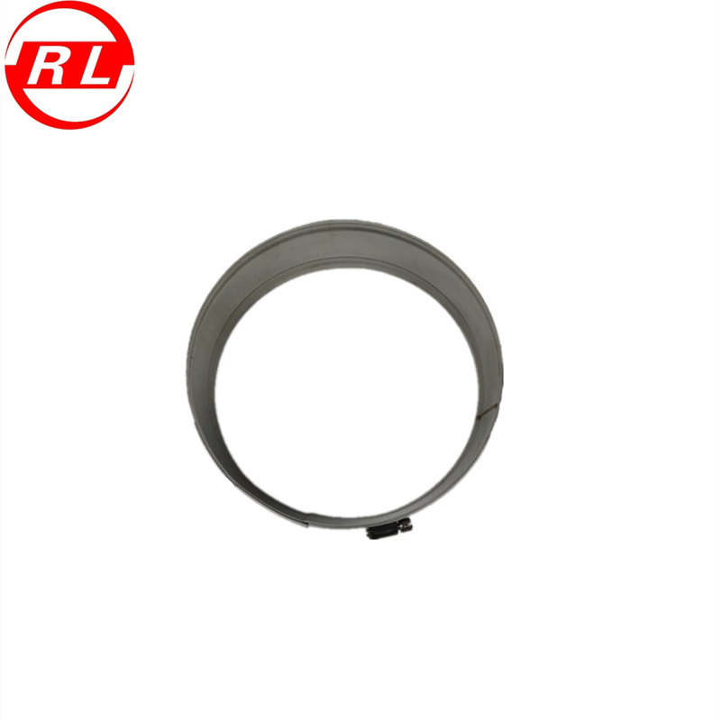 Широкий замковый хомут для дымохода из нержавеющей стали