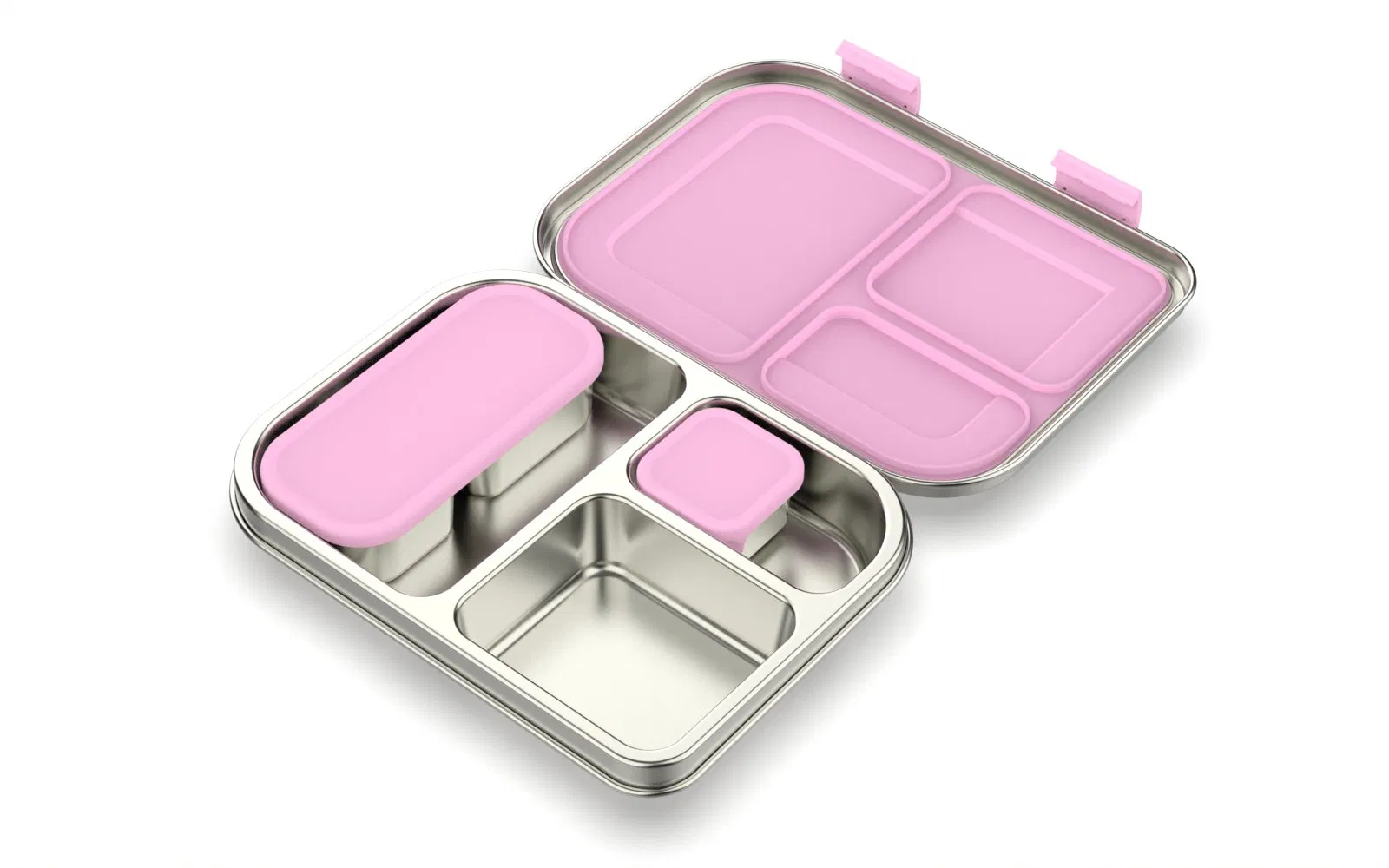 Aohea Premium Quality Stainless Steel Lunch Box with Custom Logobpa - Freemultiple Compartmentsleak - Proof Lidmade in Chinadirect From Certified Manufacturer