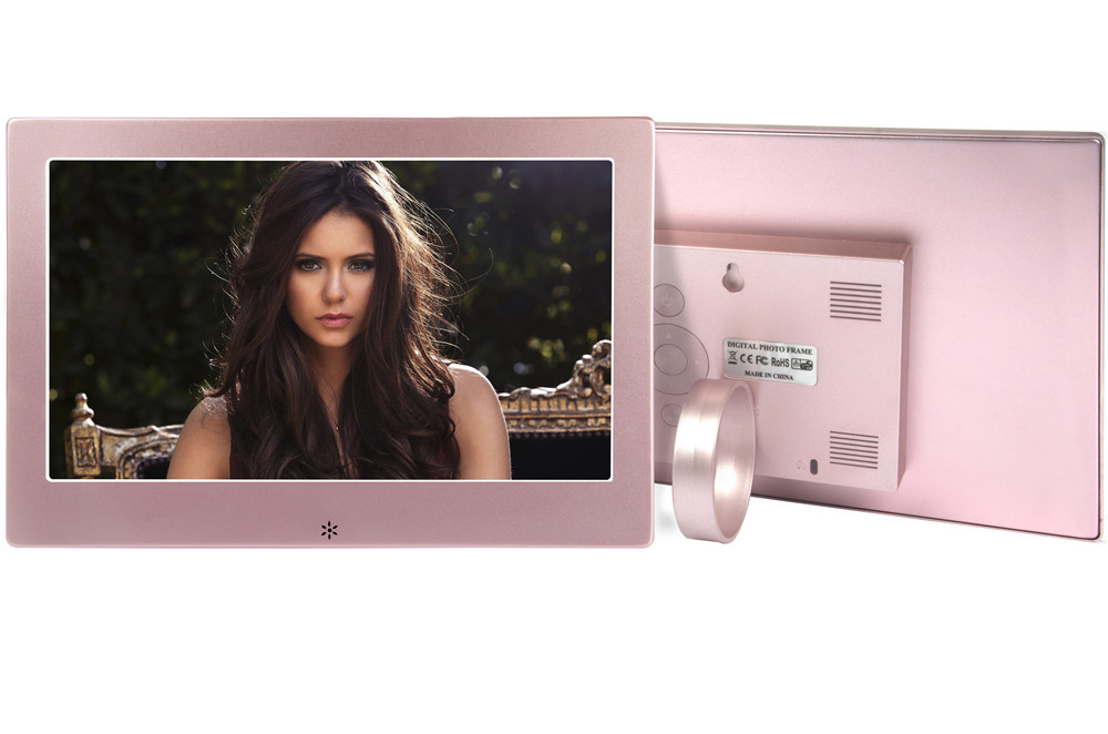 8 Inch Metal Widescreen 16: 10 IPS Screen 1280*800 Display Digital Photo Frame
