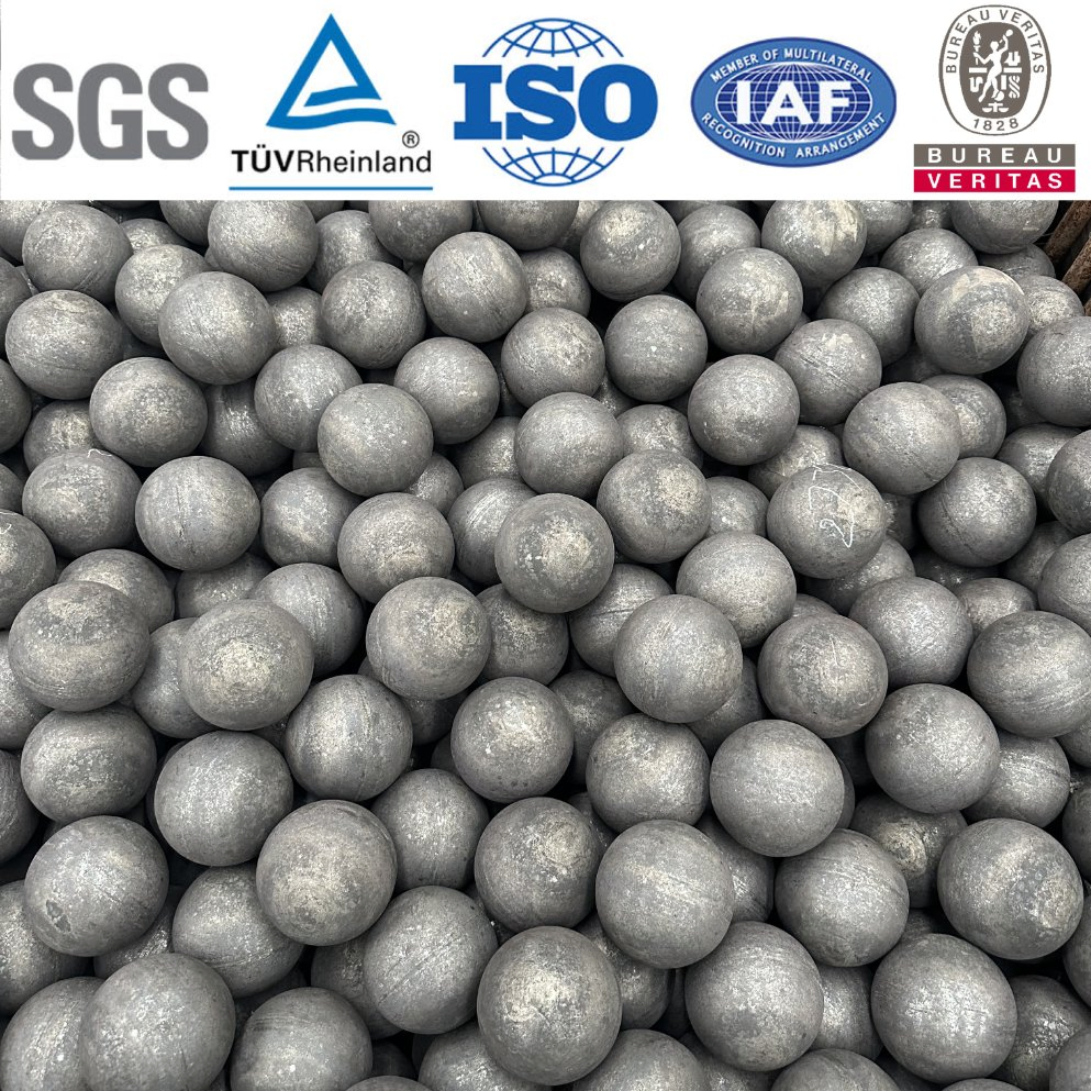 Стальные мелющие шары 40-60 мм для шаровых мельниц