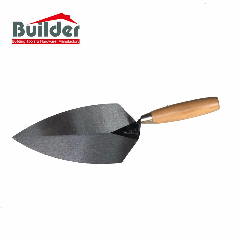 Mason Stainless Steel Bricklaying Trowel Brick Trowel with Point End