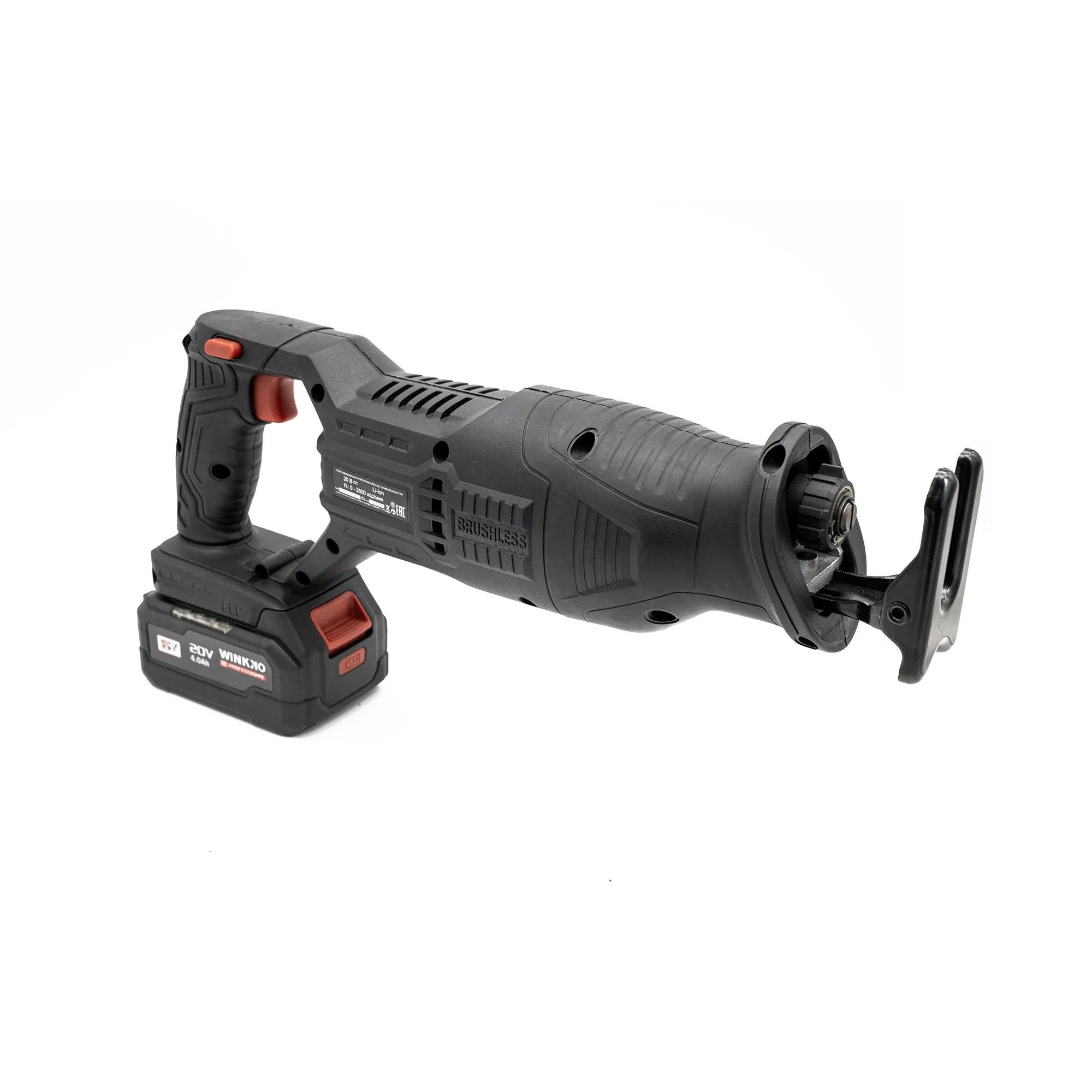 18V Electric Cordless Battery Lithium Li-ion DC Tool Accumulator Woodworking Rechargeable Reciprocating Saw