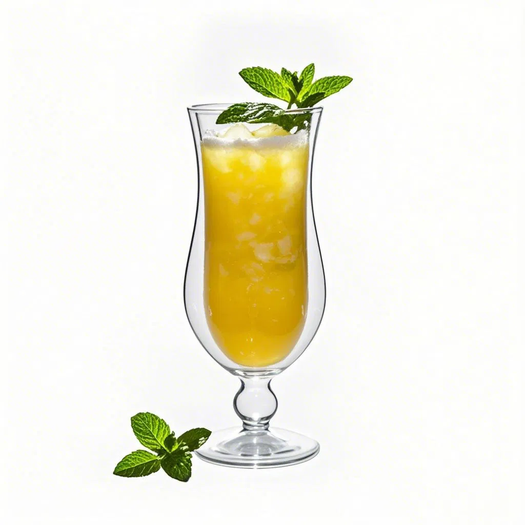 Borosilicate Handmade Tabletop Big Double Wall Beer Glass Handstand Cup Upside Down Beer Cup