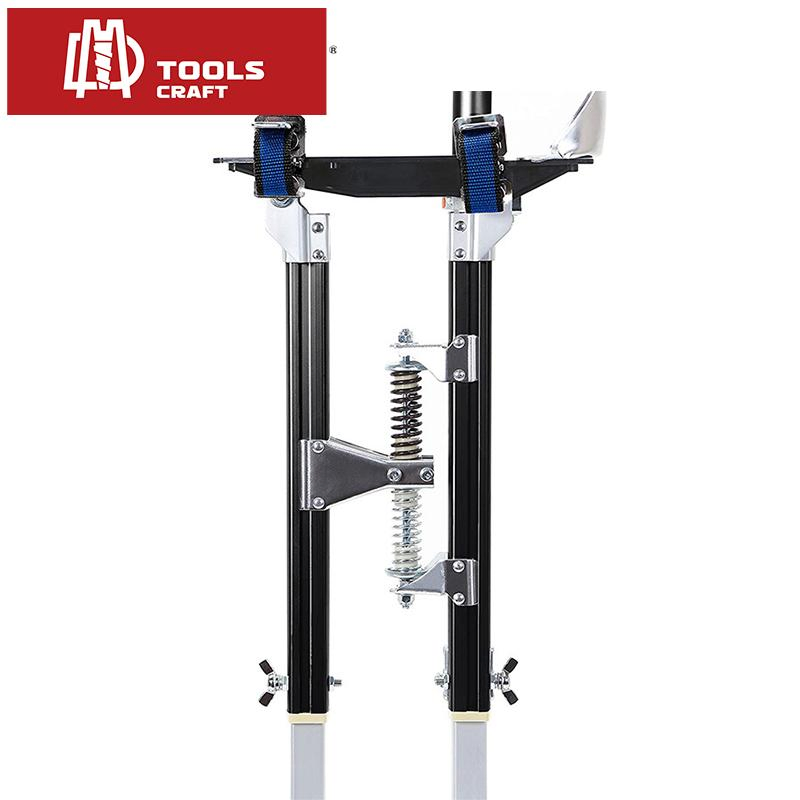 Plasterers Stilts Adjustable Aluminium Drywall Stilts for Builder Painting Plastering Ceilings