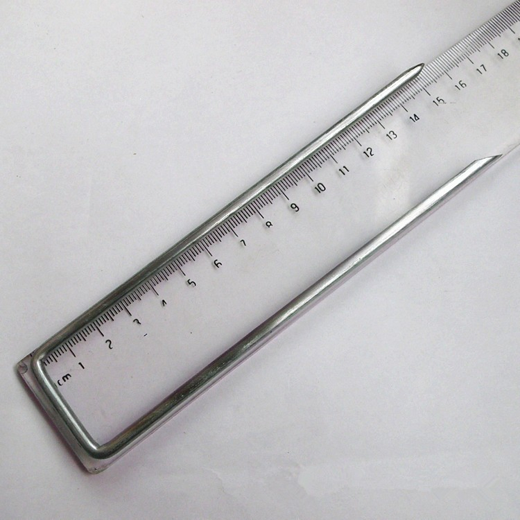 6 Inch U Type of Garden Landscape Staples for Grassland