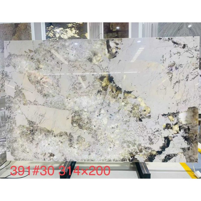 Popular Cheap Building Material Marble Stone Slabs Natural White/Green/Black/Blue/Golden