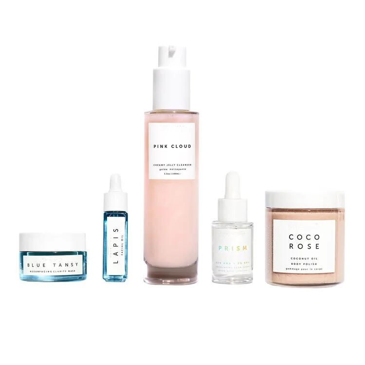 Beauty Cosmetics Skin Care Whitening Moisturizing Pink Cloud Skin Care Set