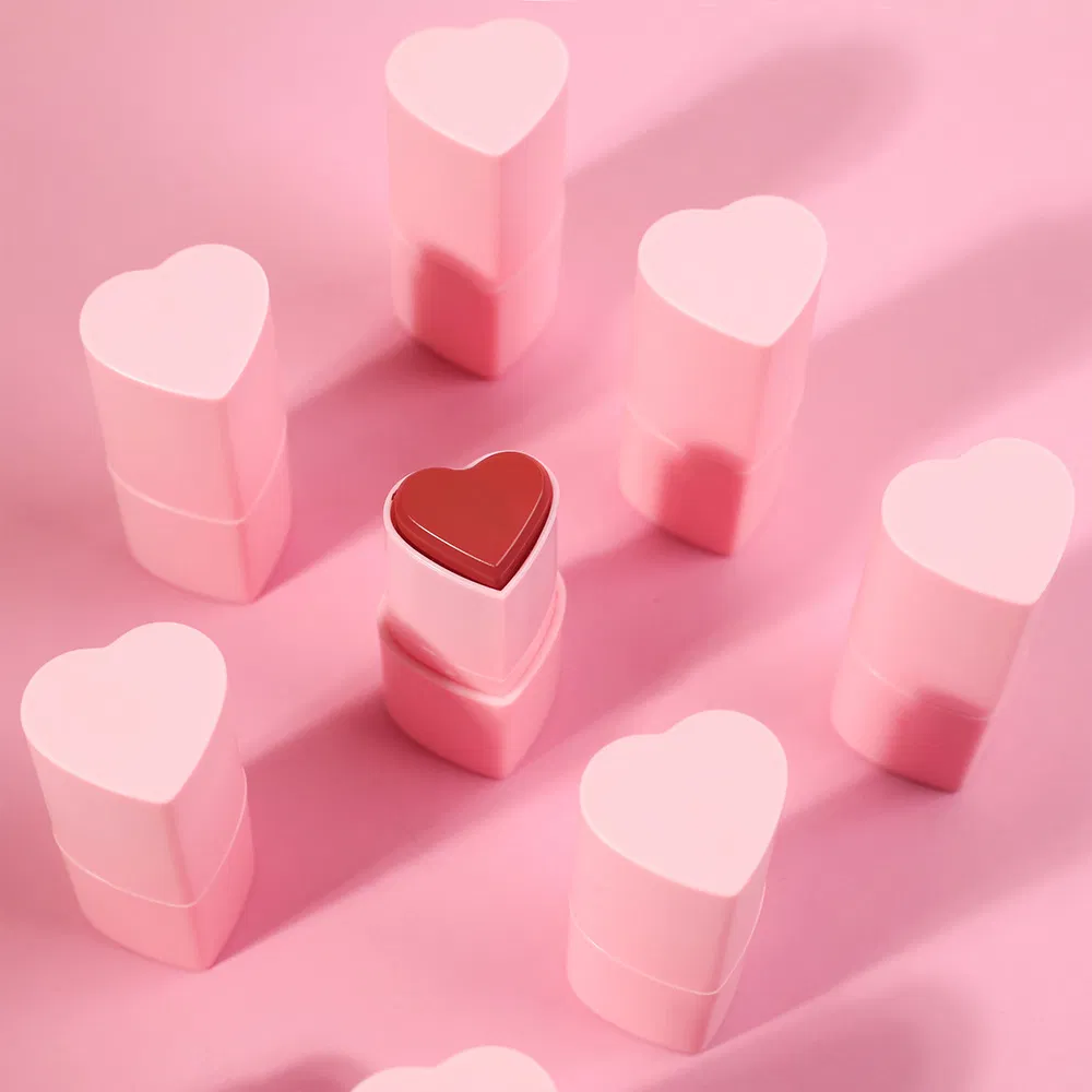 New Arrivals Heart Packaging Blush Stick Private Label