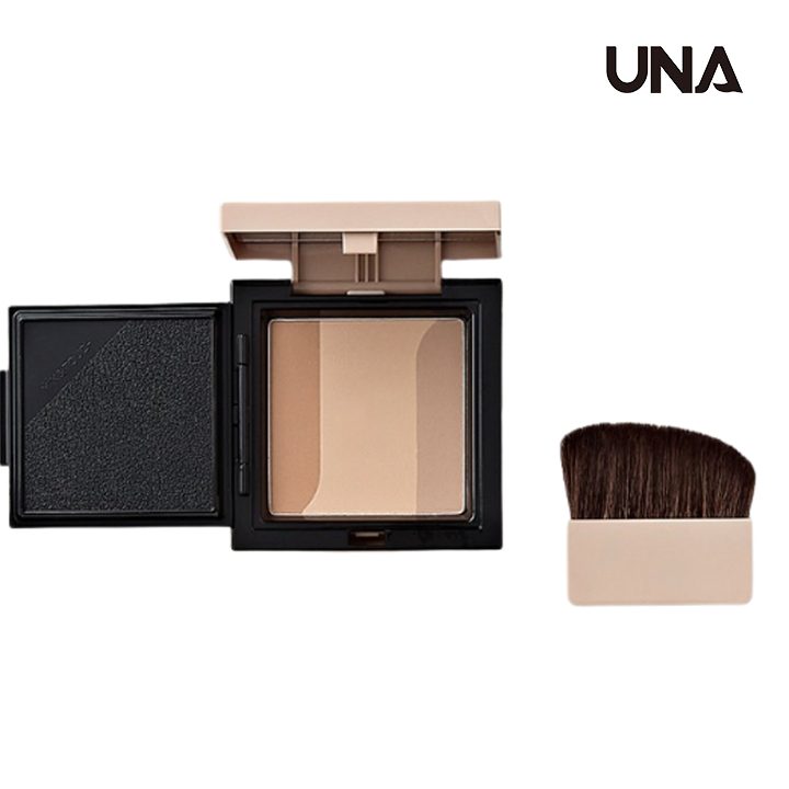 OEM ODM Private Label Logo Korean Makeup Palette Contour Shading Bronzer Compact Powder Customized Empty Magnetic Vegan Makeup