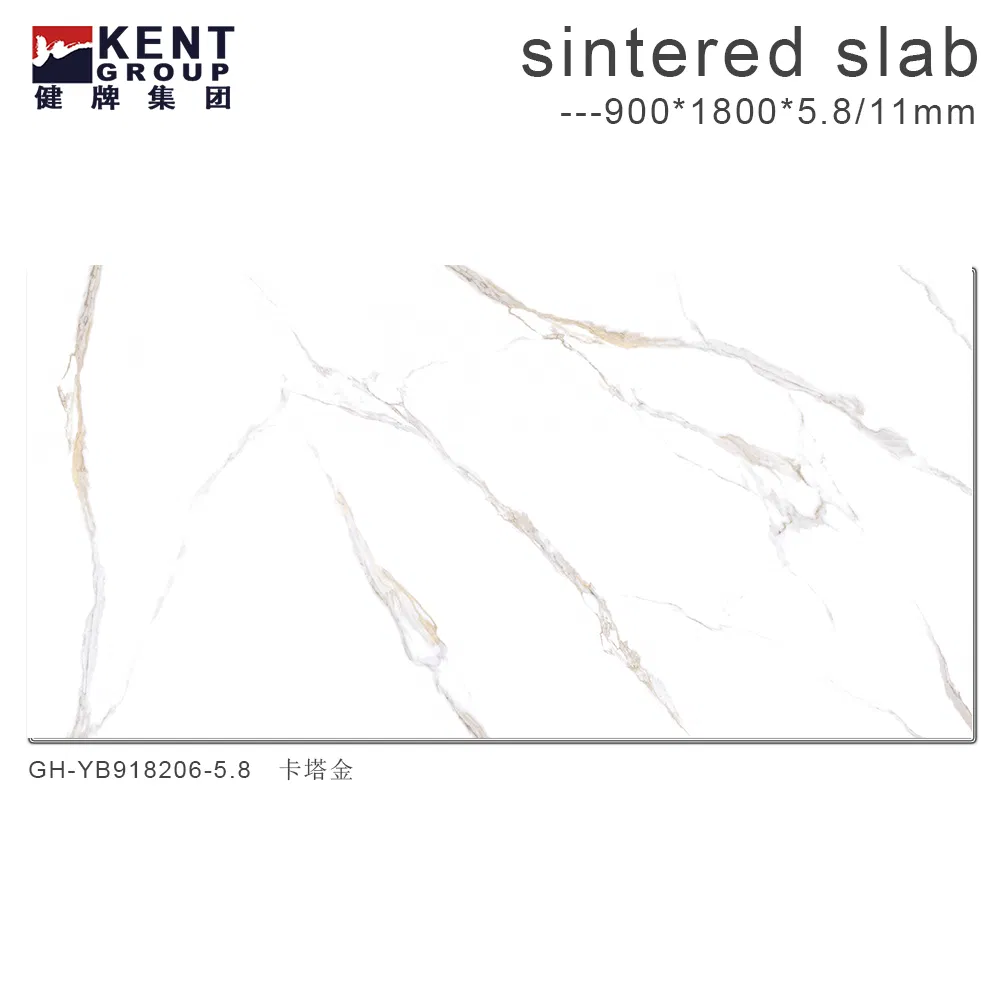 Food Grade Sintered Slab Tabletop 900*1800mm Foshan Manufacture