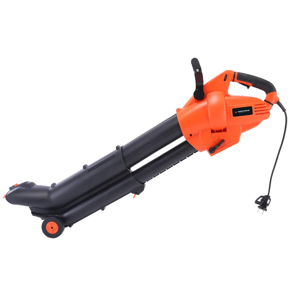 Heavy-Duty 3000W Blower/Vacuum with 45L Bag and Rake