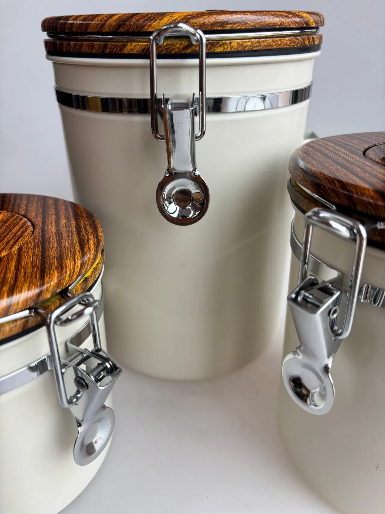 Luxury Stainless Steel Canister for Kitchen Storage or Coffee Bean