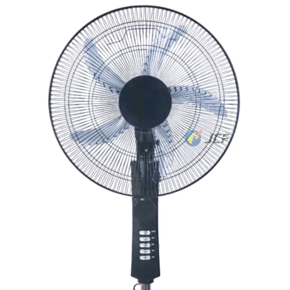 Remote Control Electric Stand Fan Smart LED Display Natural Breeze Cooling Fan