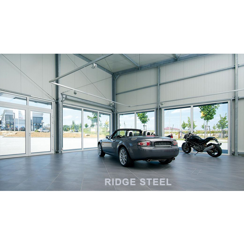 Steel Structure Manufacturers Prefab Construction Metal Space Frame Warehouse