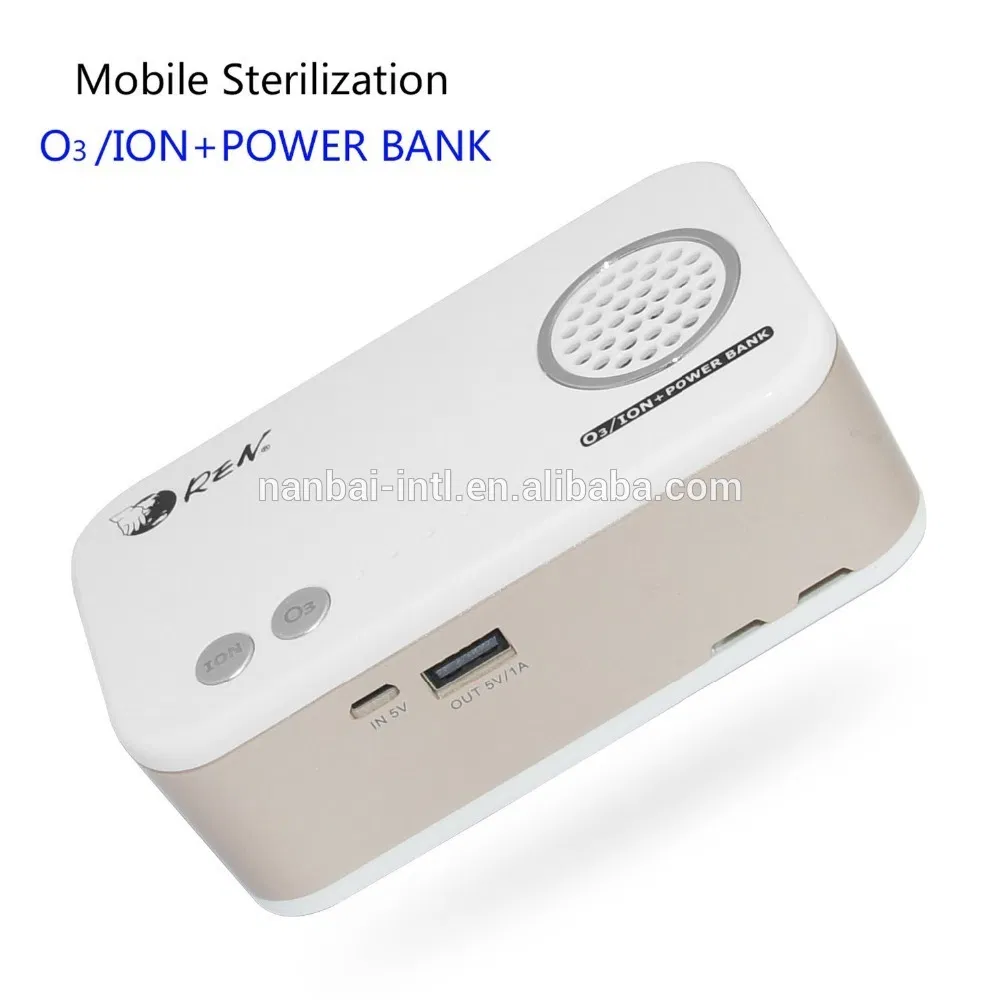Rechargeable Ozone Sterilizing Portable Intelligent Power Bank