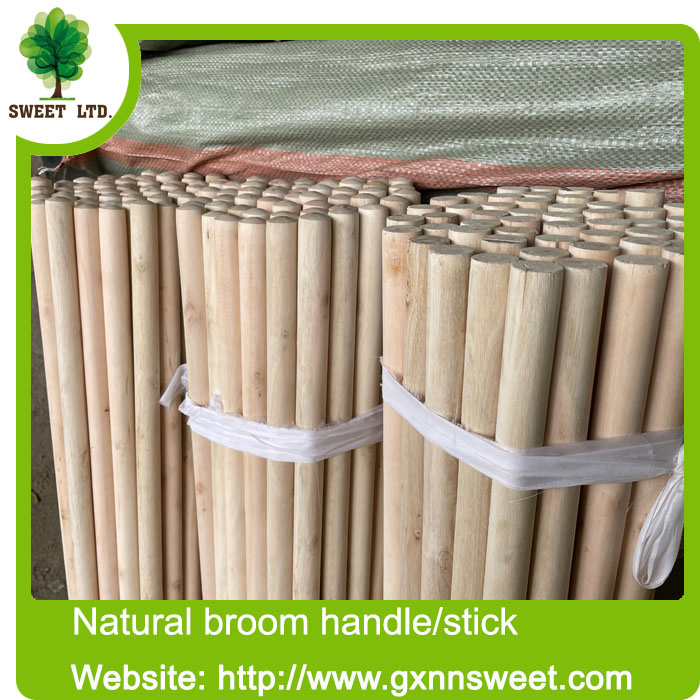 Wholesale Eucalyptus Wood Stick Broom Stick Broom Handle