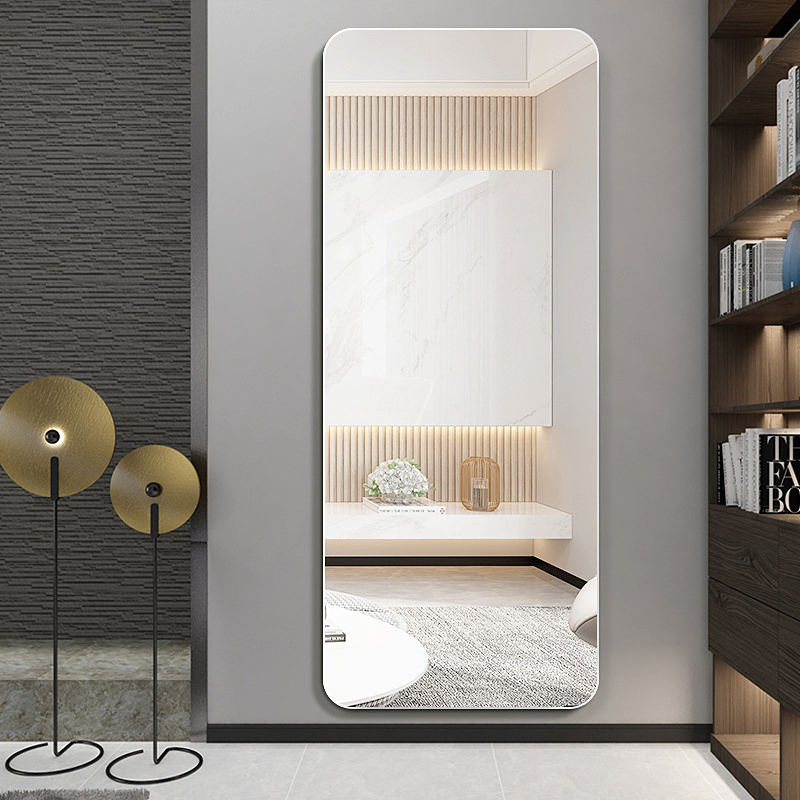 Stick to Wall Full-Length Mirror Dormitory Students Hang Wall Fitting Mirror