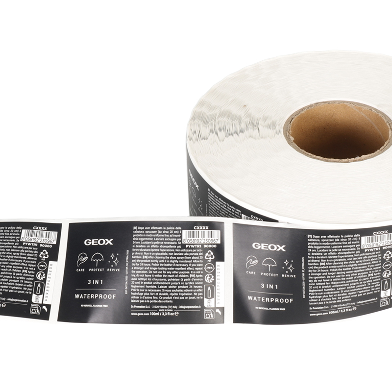 Coated Paper Self Adhesive Label with Glossy Matte Lamination and Varnishing