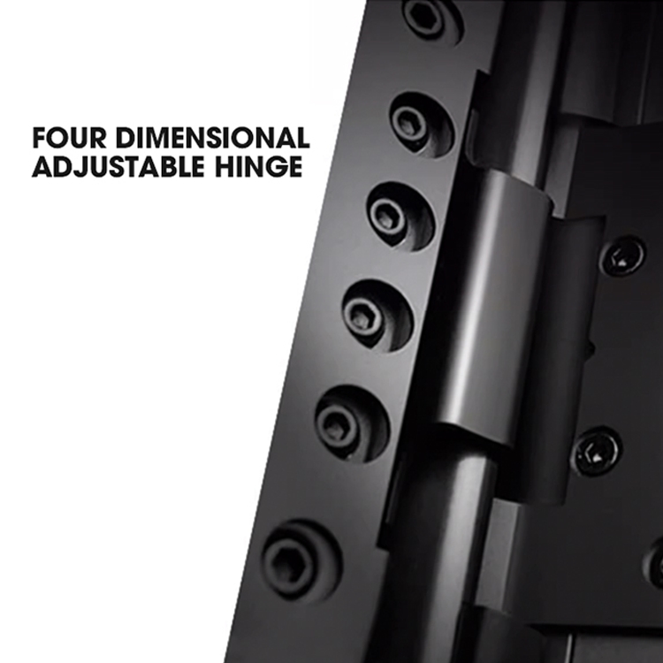 High Quality Modern Residential Front Exterior Security Door Anti-Theft Feature Finished Surface