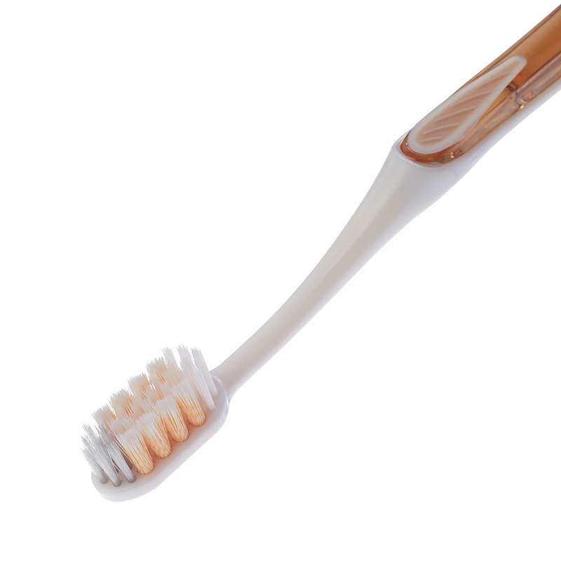 Wholesale Ultra Soft 0.15mm Spiral Bristles Tooth Brushes Adult Oral Care Plastic Manual Toothbrush with Blister Packaging