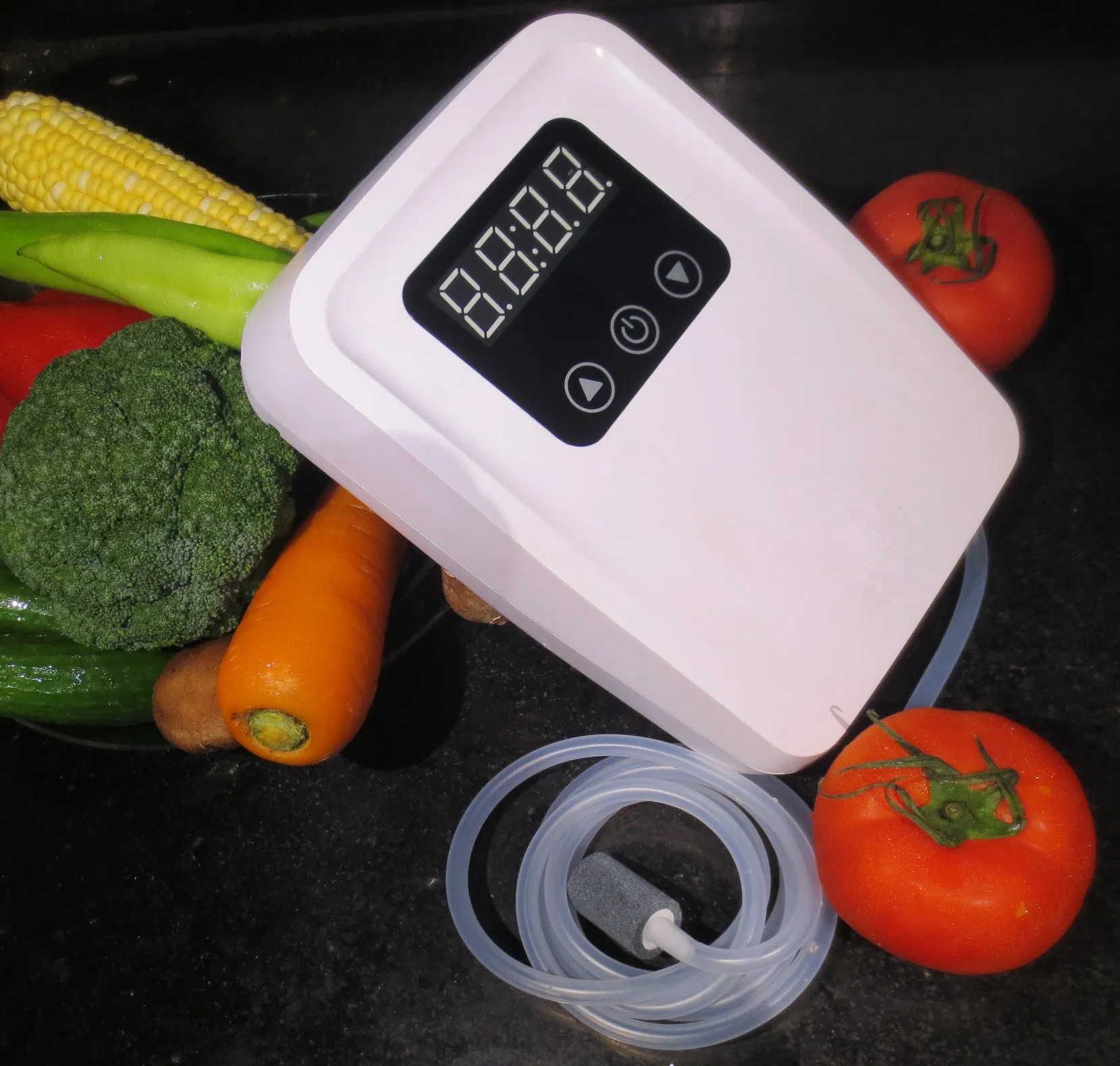 Portable Mini Home Car Air Purifier Running Water Ozone Generator