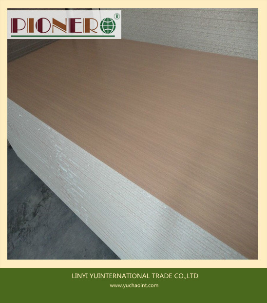 High Quality 9 mm Melamine Faced Particle Board From Linyi China