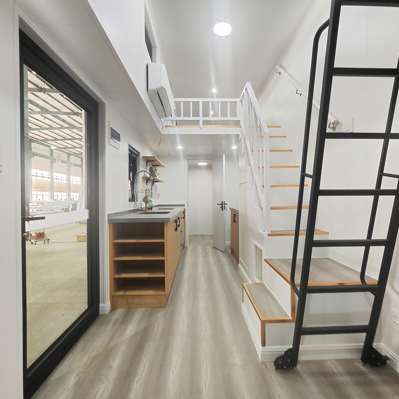 Au/EU/USA Standard Prefabricated Modular Tiny House on Wheels for Sell