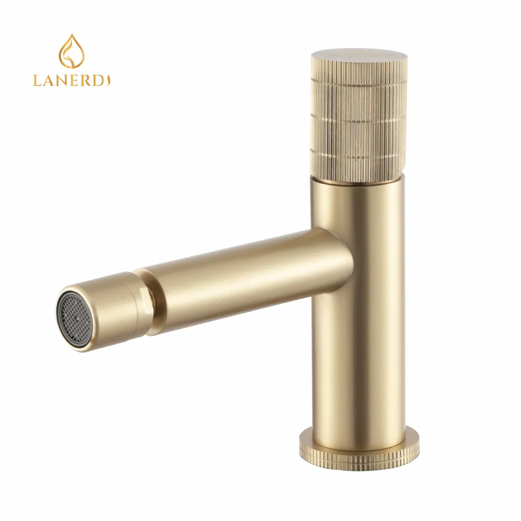 Смеситель для биде с вращающимся изливом, нержавеющая сталь