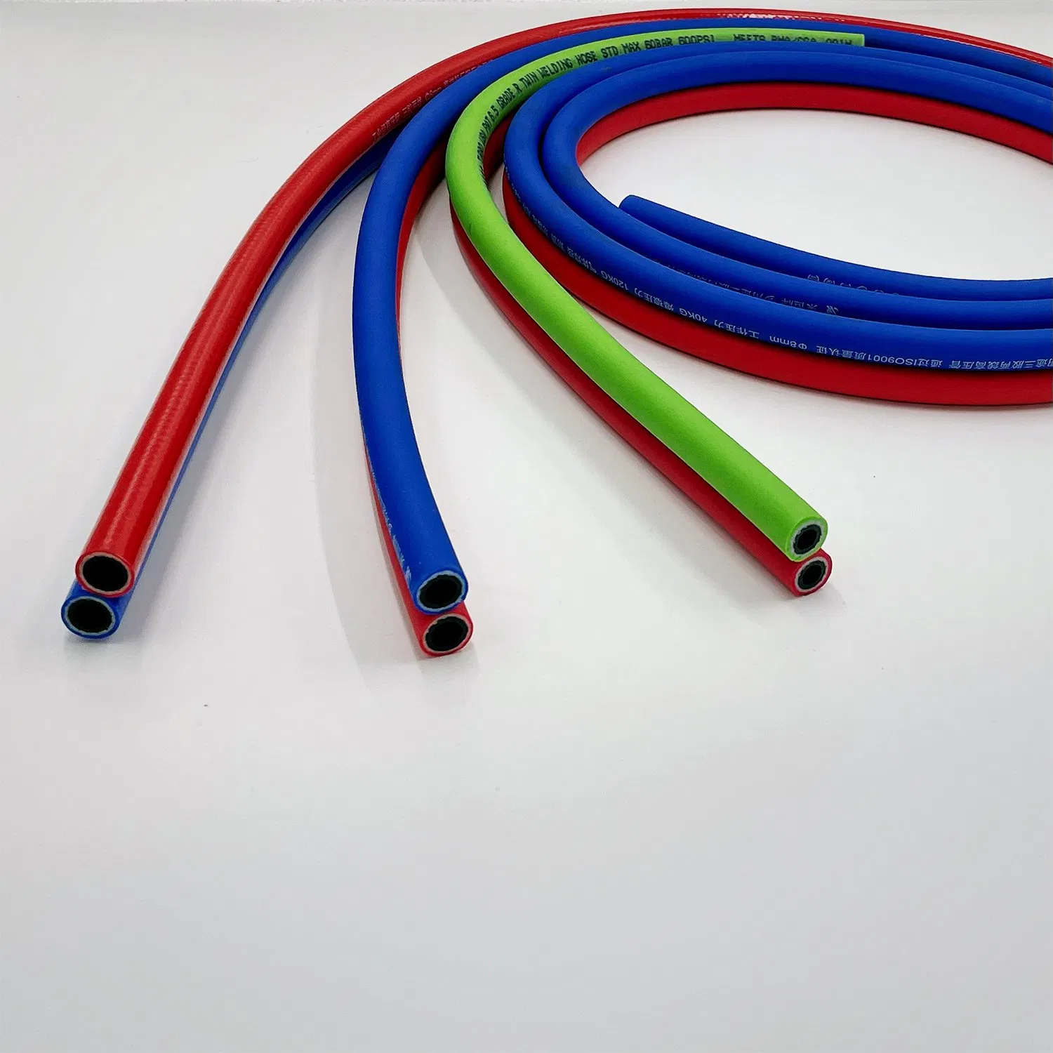 Pressure Resistant Flexible PVC Plastic Oxygen Hose Acetylene Welding Double Jet Hose