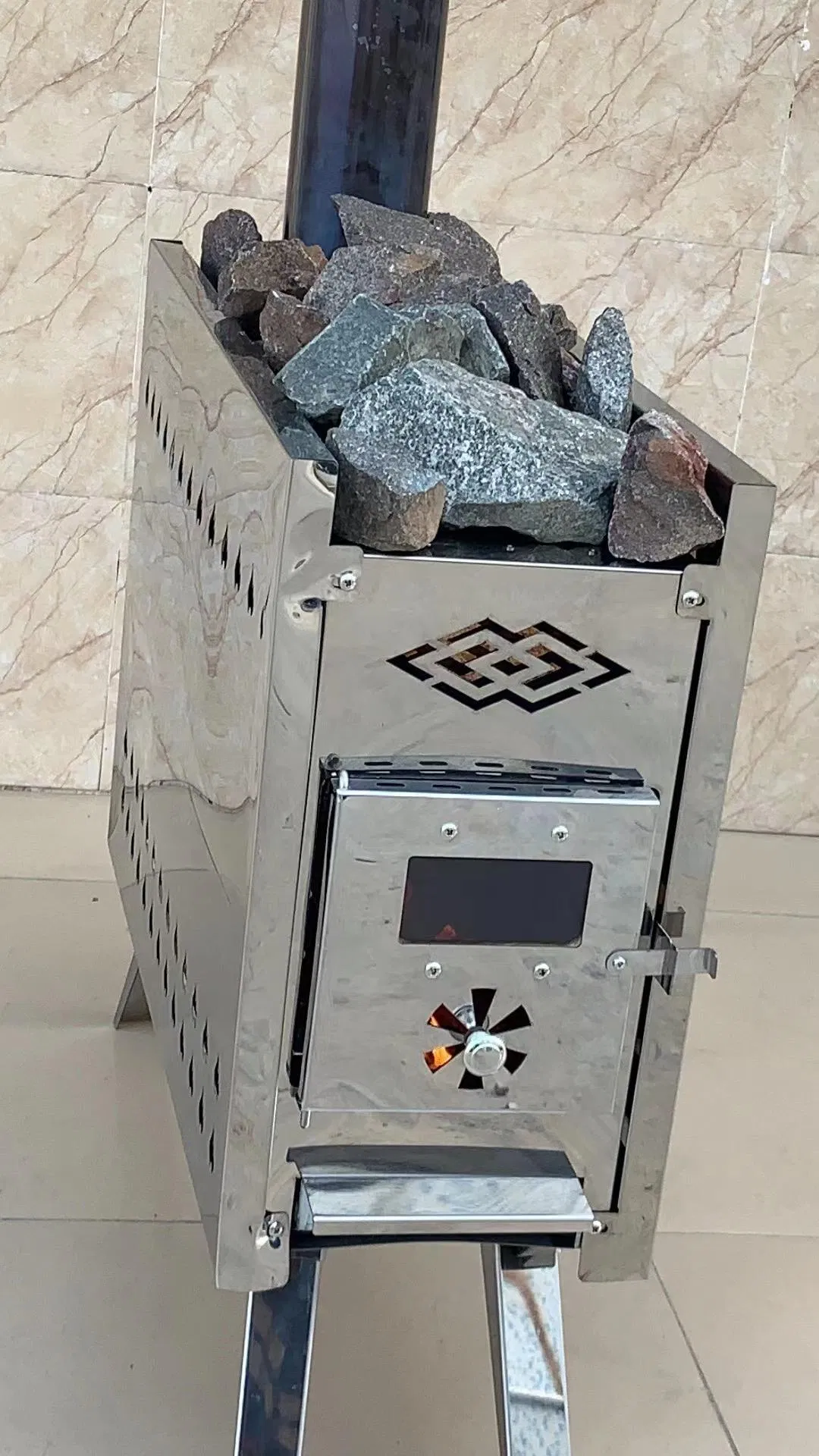 Modern Design Wood Burning Stove with Dry Steam Function Factory Supply at Favorable Price for Indoor Sauna Outdoor Camping Tent