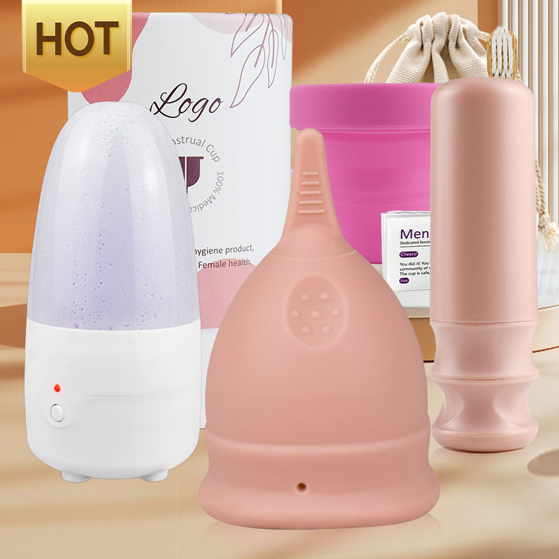 Free Samples Menstrual Cup No Metals or Toxins 100% Medical-Grade Silicone