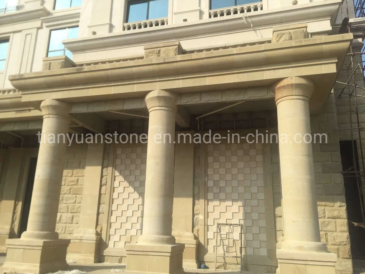 Garden Sandstone Pillar, Sandstone Carving Pillar, Sandstone Pillar